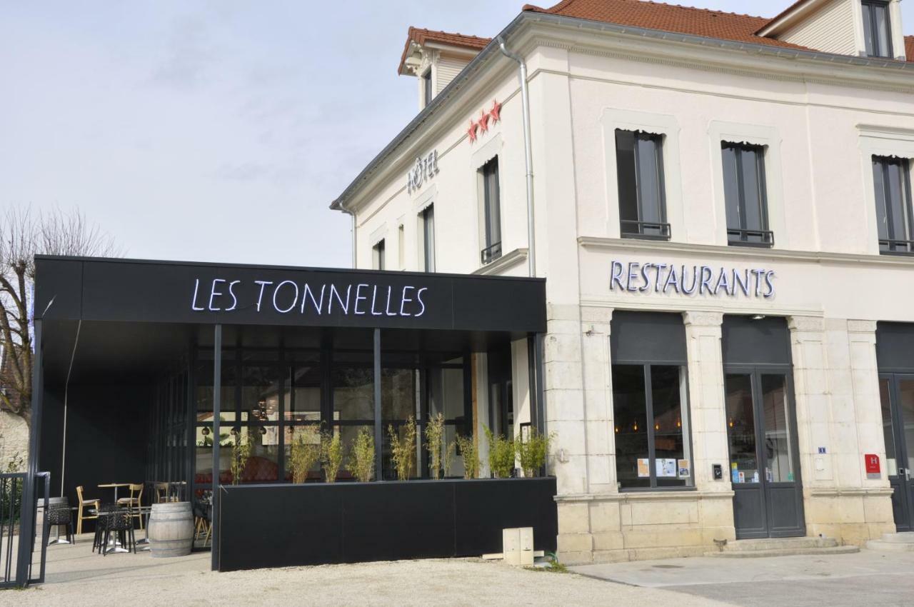 Hotel Les Tonnelles Bar-sur-Seine Exterior foto